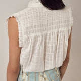 Maison Hotel Elvis Sleeveless Blouse / Nuage