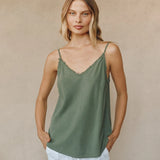 Bella Dahl Frayed Cami / Fernwood