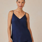 Bella Dahl Frayed Cami - Endless Sea