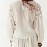 Maison Hotel Ludovica Blouse / Pearl