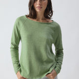 American Vintage Sonoma Long Sleeve T Shirt / Vintage Lemongrass