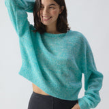 American Vintage Nuggy Jumper / Turquoise Melange