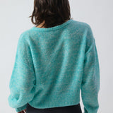 American Vintage Nuggy Jumper / Turquoise Melange