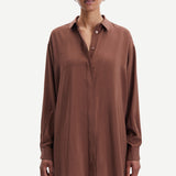 Samsoe Samsoe Alfrida Shirt Dress - Mustang