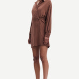 Samsoe Samsoe Alfrida Shirt Dress - Mustang