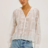 Rails Francine Top / Ivory Hankerchief