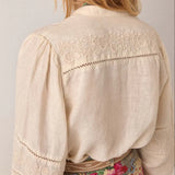 Maison Hotel Virginia Blouse / Ivory Whisper