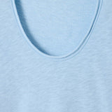 Amwerican Vintage Long Sleeve U Neck T Shirt / Vintage Splash