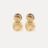Gas Bijoux Wave Small Earrings / Gold