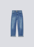 Liu Jo Texas Baggy jeans with belt / Blue Marble