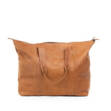 Miriam Leather Overnight Bag Vintage Tan