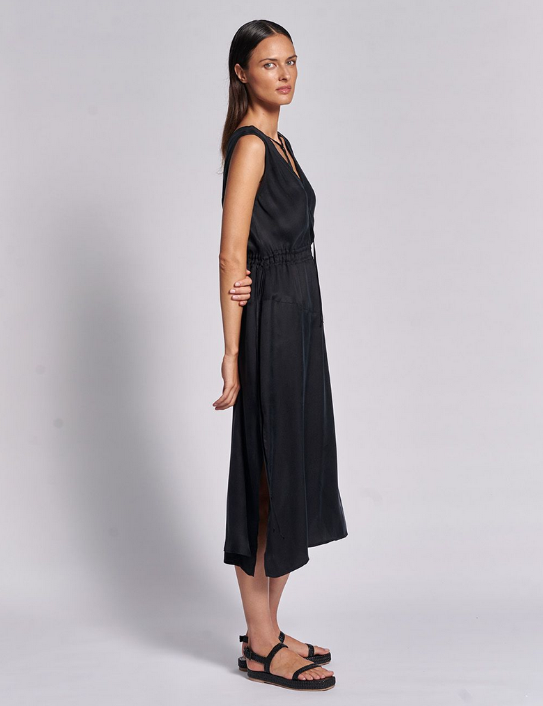 Chamoise B+B Dress / Black | Enzo & Toto