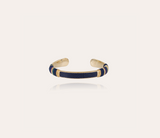 Gas Bijoux Bracelet Massai Leather / Deep Navy Blue