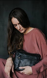 Alexa Leather Bag Black
