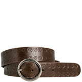 Loop Flower Drum Belt Chocolate