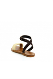 Assouan Leather Sandals / Raffia