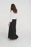 Izzy Maxi Skirt Rayon Black