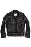 Easy Rider Jacket - Black w/ Gold Hardware
